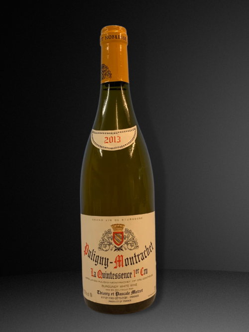 Puligny-Montrachet La Quintessence 1er Cru, 2013