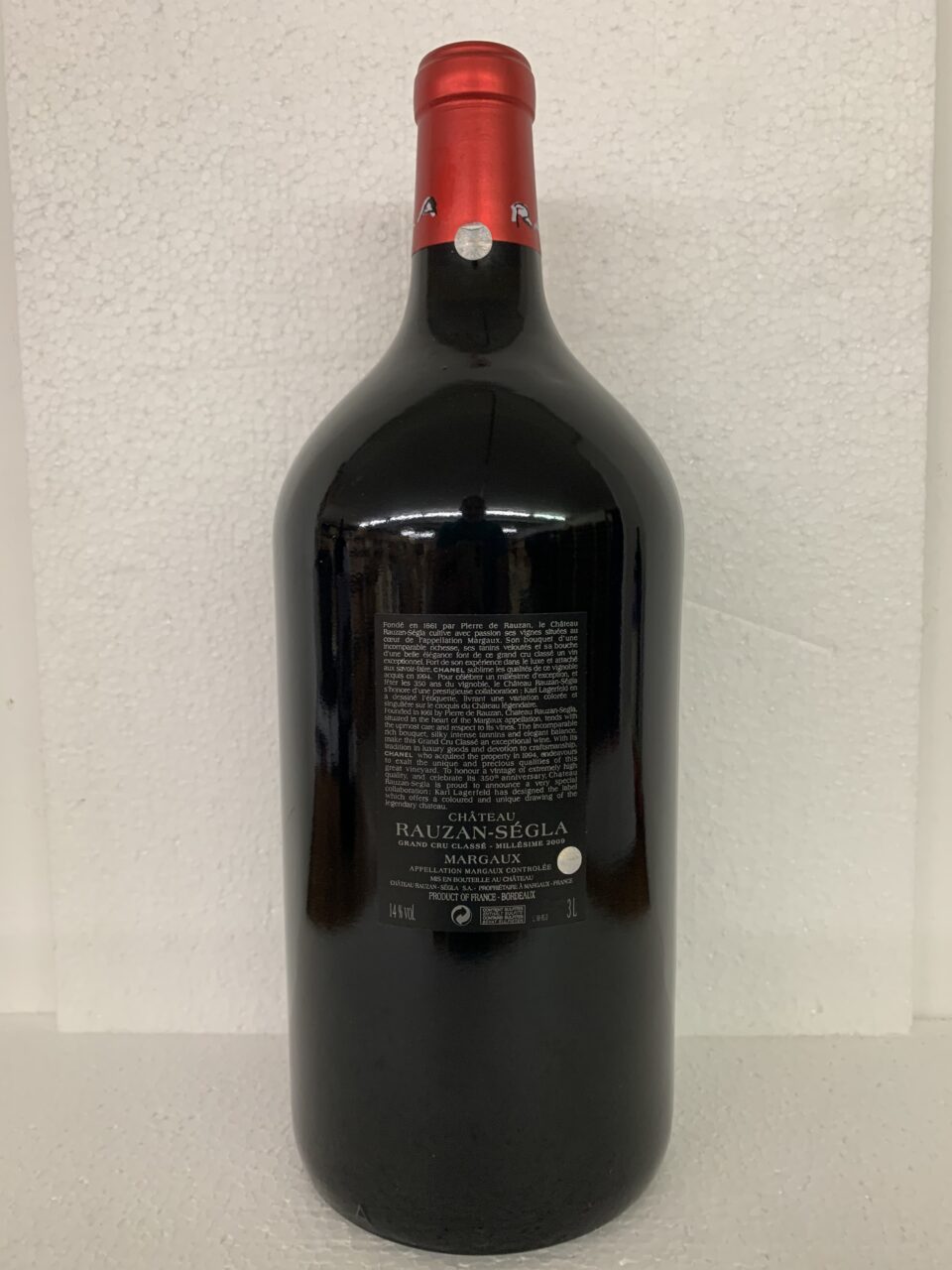 Chateau Rauzan Segla, 2009   Doppelmagnum – Bild 2