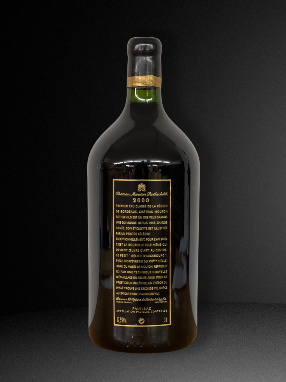 Chateau Mouton Rothschild, 2000 Doppelmagnum OHK – Bild 2