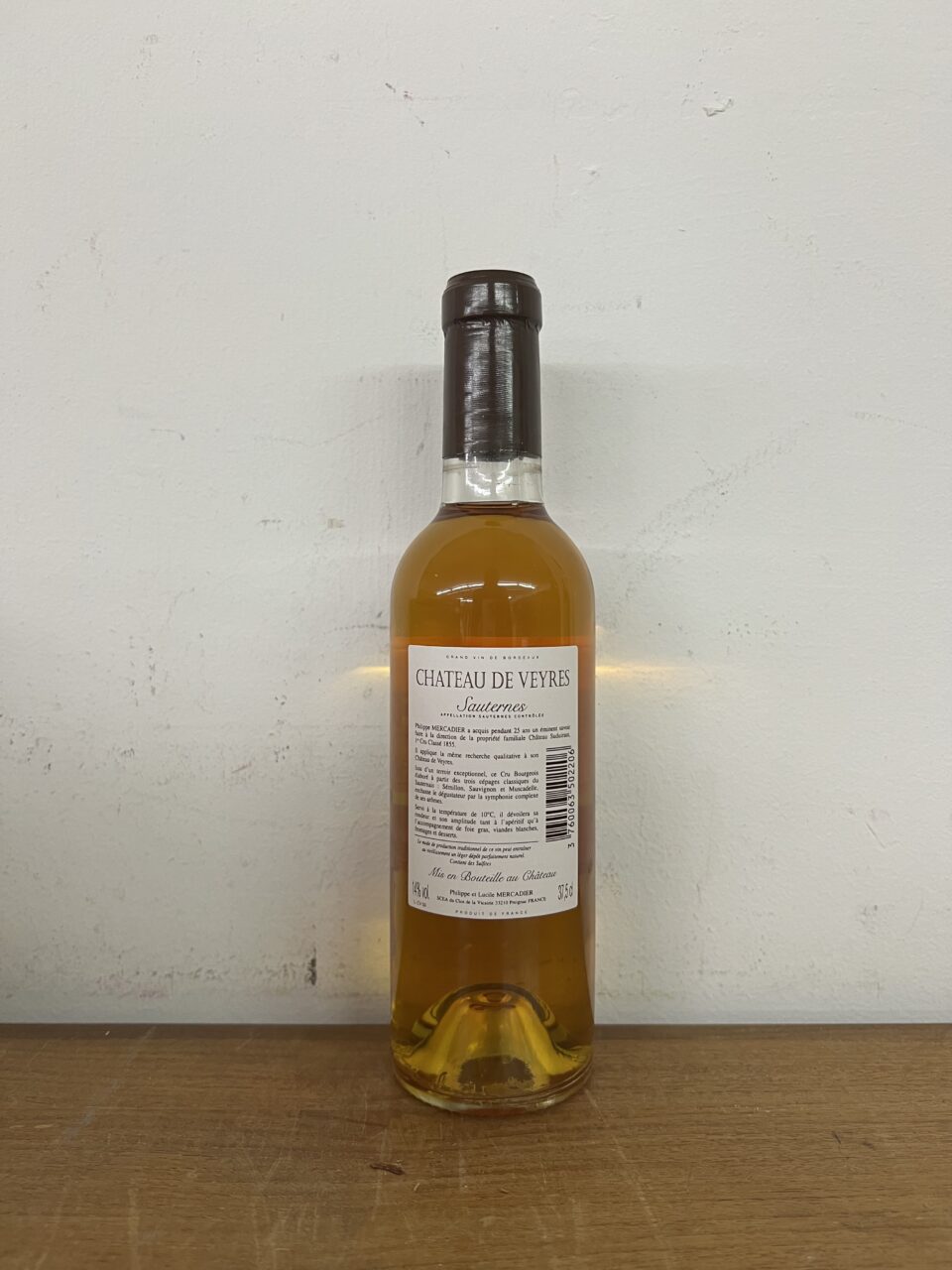Chateau de Veyres, 2003 halbe Fl. – Bild 2