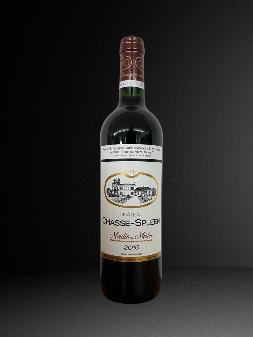 Chateau Chasse Spleen, 2016 12 Fl. OHK – Bild 2