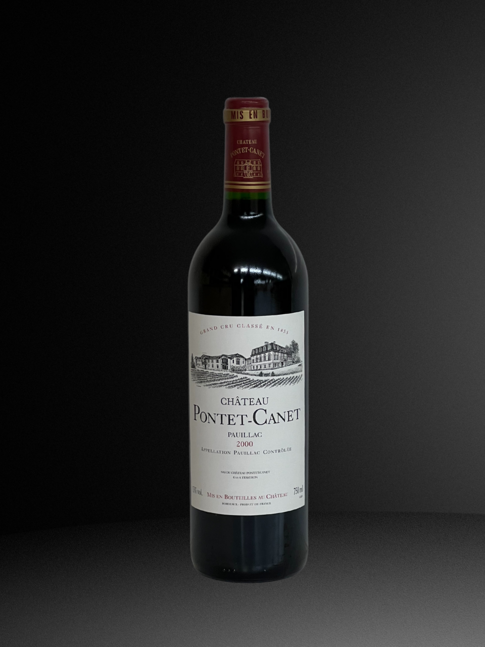 Chateau Pontet Canet, 2000 12 Fl. OHK – Bild 2