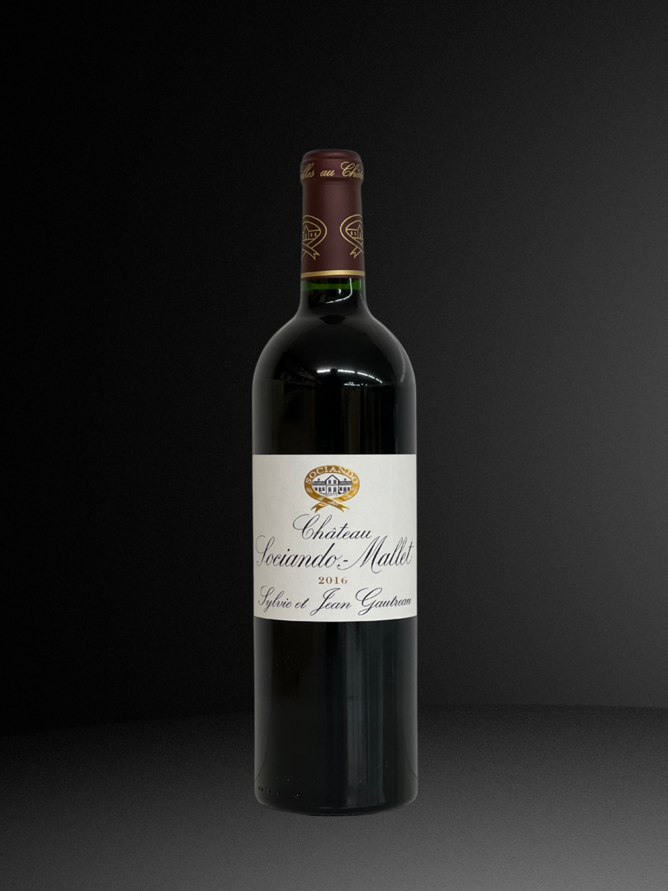 Chateau Sociando Mallet, 2016 12 Fl. OHK – Bild 2