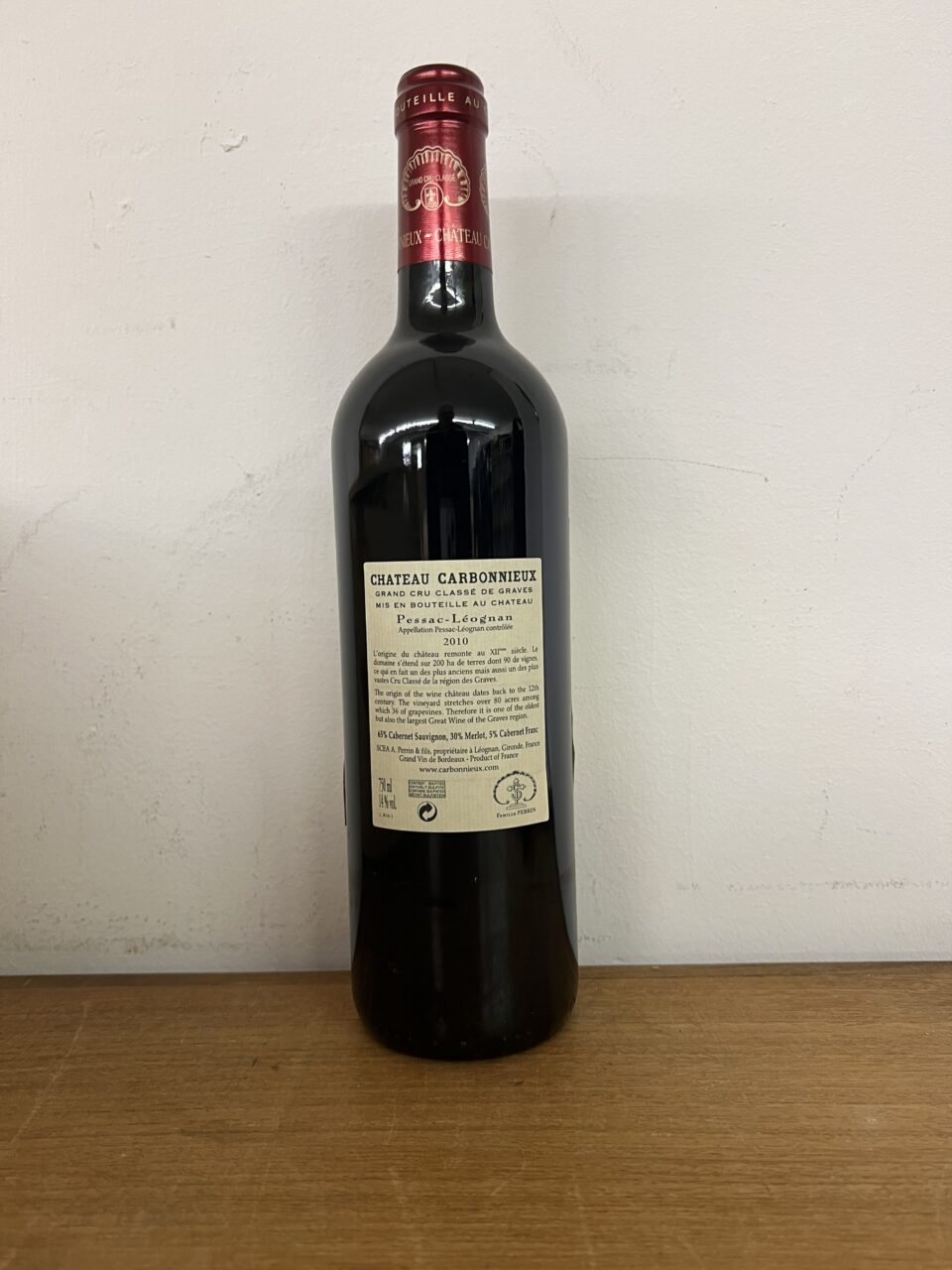 Chateau Carbonnieux, 2010 12 Fl. OHK – Bild 3