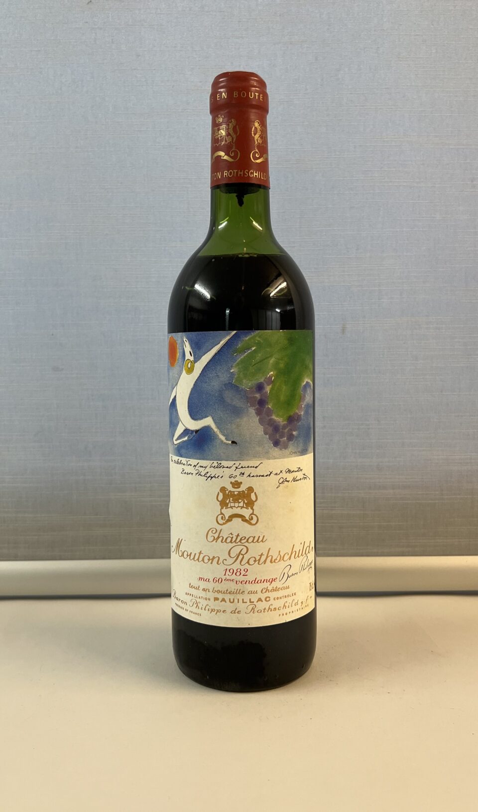 Chateau Mouton Rothschild 1982, 1 Fl. – Bild 2